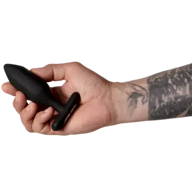 JE JOUE - ONYX PLUG ANAL VIBRADOR NEGRO 