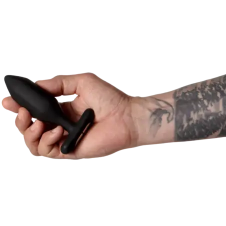 JE JOUE - ONYX PLUG ANAL VIBRADOR NEGRO 