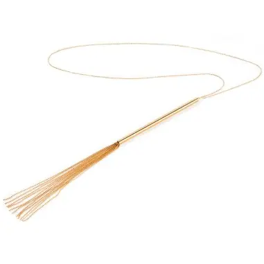 BIJOUX - MAGNIFIQUE COLLAR / LATIGO DE CADENAS METLICAS Joyería para el cuerpo