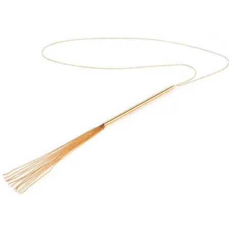 BIJOUX - MAGNIFIQUE COLLAR / LATIGO DE CADENAS METLICAS Joyería para el cuerpo