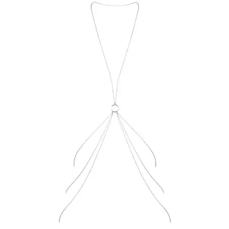 BIJOUX - MAGNIFIQUE CADENAS METLICAS PARA EL CUERPO 8 SILVER 