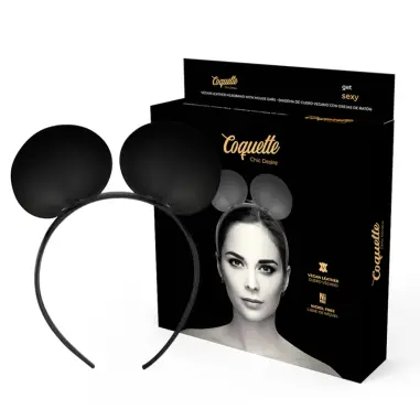 COQUETTE CHIC DESIRE - DIADEMA CON OREJAS DE MOUSE 