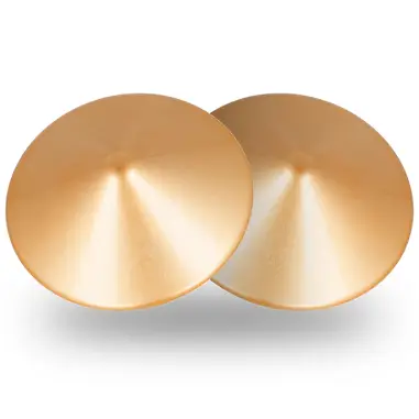 COQUETTE CHIC DESIRE - CUBRE PEZONES METAL CIRCULOS DORADOS 