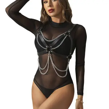 SUBBLIME - ARNÉS SUJETADOR DETALLE CADENAS TALLA ÚNICA 