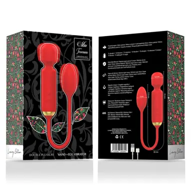 Toscana Double Pleasure Wand + Huevo Vibrador | MIA