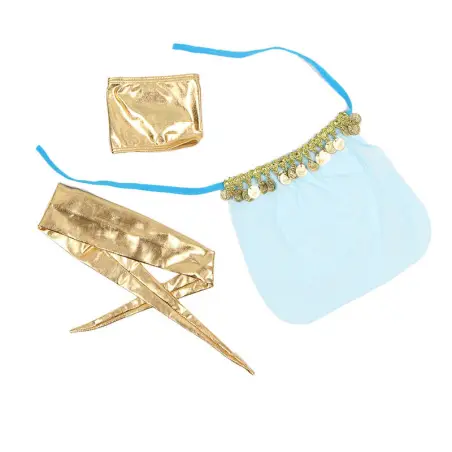 SUBBLIME - SET DE LENCERIA INDIA STYLE AZUL L/XL 