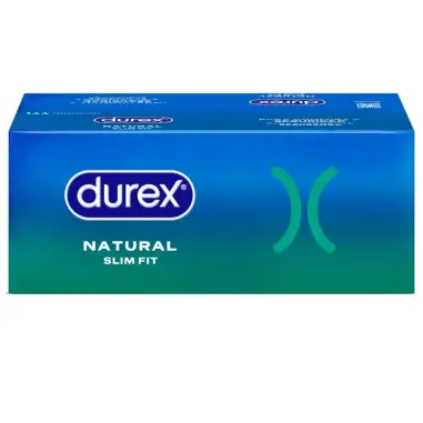 DUREX - NATURAL SLIM FIT BASIC 144 UNIDADES 