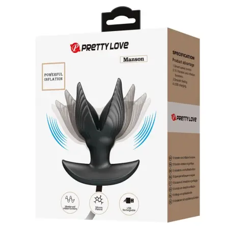 PRETTY LOVE - PLUG ANAL INFLABLE & RECARGABLE 