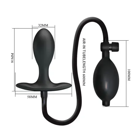 MR PLAY - PLUG ANAL INFLABLE AJUSTABLE Anal Inflable