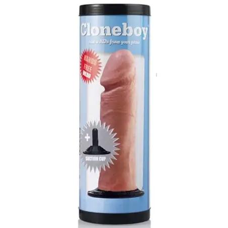 CLONEBOY - DILDO & SUCTION CAP ROSA 