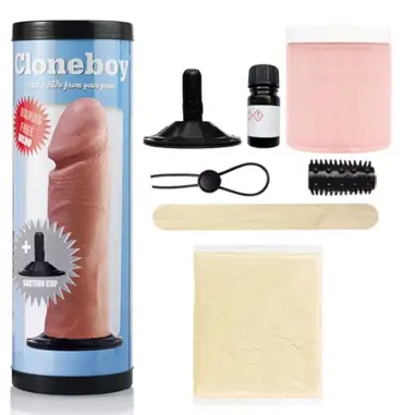 CLONEBOY - DILDO & SUCTION CAP ROSA 
