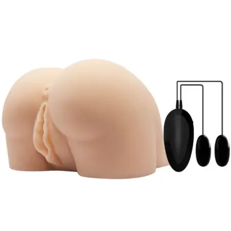 CRAZY BULL - VAGINA Y ANO REALÍSTICOS CON VIBRACIÓN POSICIÓN 8 Vaginas con vibración