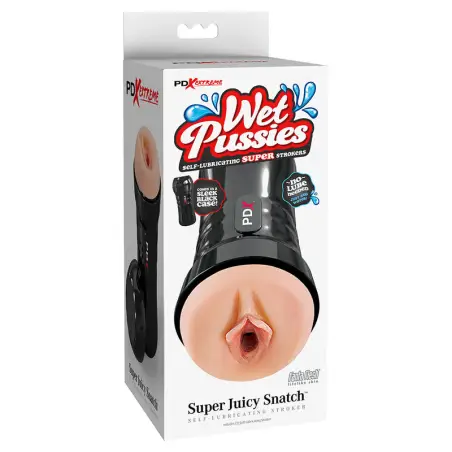 PDX EXTREME - WET PUSSIES MASTURBADOR VAGINA AUTOLUBRICANTE NATURAL Vaginas sin vibración