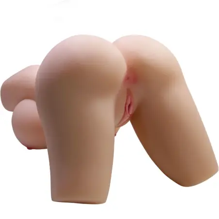 CRAZY BULL - LILY TORSO FEMENINO REALISTA VAGINA Y ANAL 4 KG Muñec@s Tamaño Real