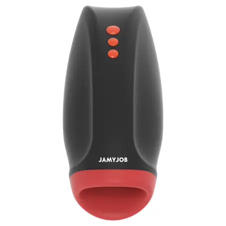 JAMYJOB - NOVAX MASTURBADOR CON VIBRACIÓN Y COMPRESIÓN 
