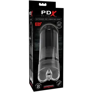 PDX ELITE - MASTURBADOR STROKER EXTENDER PRO VIBRADOR 