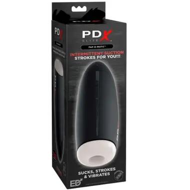 PDX ELITE - MASTURBADOR STROKER FAP-O-MATIC SUCCIONADOR & VIBRADOR 