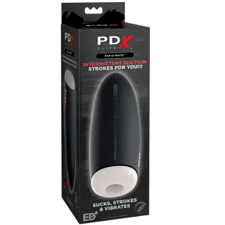 PDX ELITE - MASTURBADOR STROKER FAP-O-MATIC SUCCIONADOR & VIBRADOR 