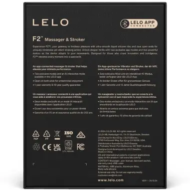 LELO - F2S ™ TEAL MASTURBADOR MASCULINO ROJO 