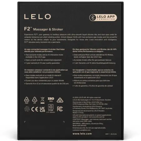 LELO - F2S ™ TEAL MASTURBADOR MASCULINO ROJO 