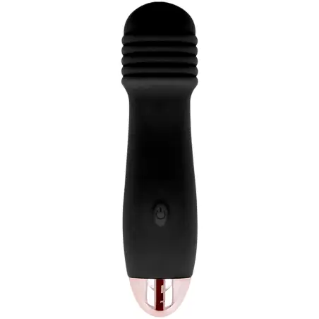 DOLCE VITA - VIBRADOR RECARGABLE TRES NEGRO 7 VELOCIDADES 