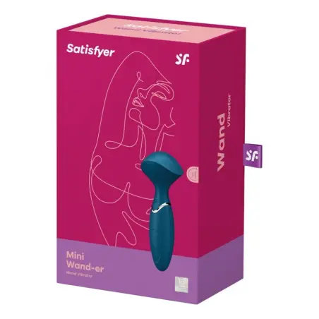 SATISFYER - MINI WOND-ER AZUL Para Clítoris