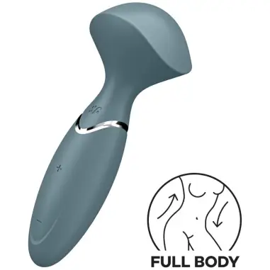 SATISFYER - MINI WOND-ER GRIS Para Clítoris