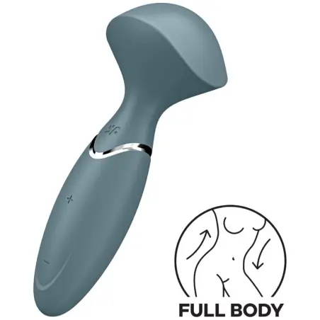 SATISFYER - MINI WOND-ER GRIS Para Clítoris