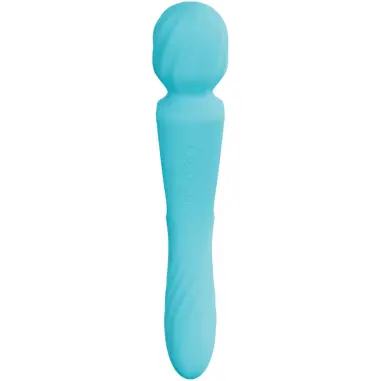 LELO - SWITCH VIBRADOR WANDA ESTIMULACIÓN DOBLE CELESTE 