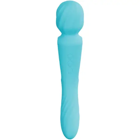LELO - SWITCH VIBRADOR WANDA ESTIMULACIÓN DOBLE CELESTE 