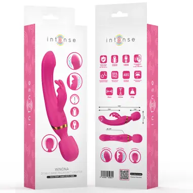 INTENSE - WINONA DOBLE VIBRADOR RABBIT & WAND 