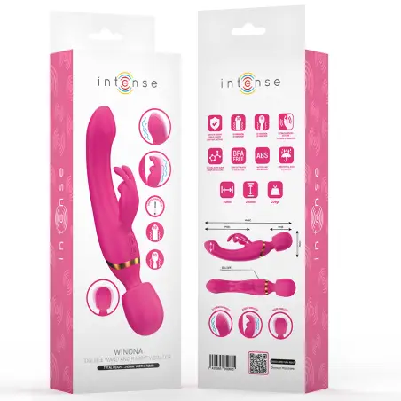 INTENSE - WINONA DOBLE VIBRADOR RABBIT & WAND 
