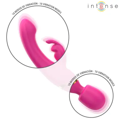 INTENSE - WINONA DOBLE VIBRADOR RABBIT & WAND 
