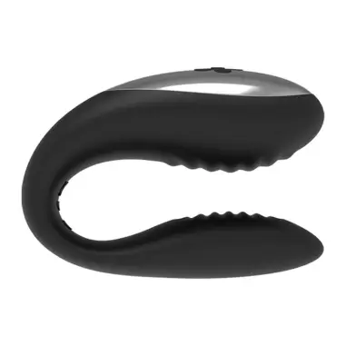 BRILLY GLAM - WE LOVE VIBRADOR PARA PAREJAS CONTROL REMOTO NEGRO 