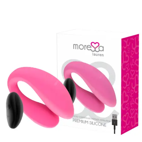 MORESSA - LAUREN CONTROL REMOTO ESTIMULADOR PARA PAREJAS 