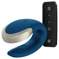 ARMONY - BLOSSOMS PESAS VAGINALES VIBRADOR CONTROL REMOTO 10 VIBRACIONES AZUL Vibradores control remoto
