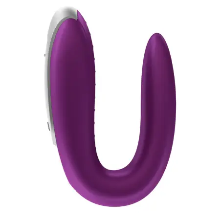 SATISFYER - DOUBLE FUN PARTNER VIBRADOR LILA Vibradores control remoto
