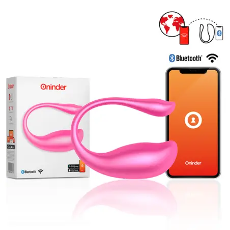 ONINDER - NAIROBI HUEVO VIBRADOR ROSA - APP GRATUITA Vibradores con APP