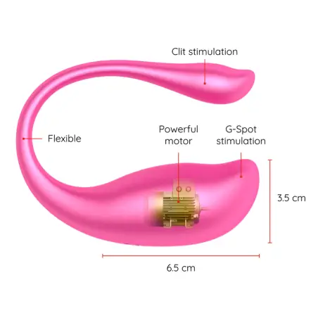 ONINDER - NAIROBI HUEVO VIBRADOR ROSA - APP GRATUITA Vibradores con APP