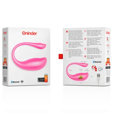 ONINDER - NAIROBI HUEVO VIBRADOR ROSA - APP GRATUITA Vibradores con APP