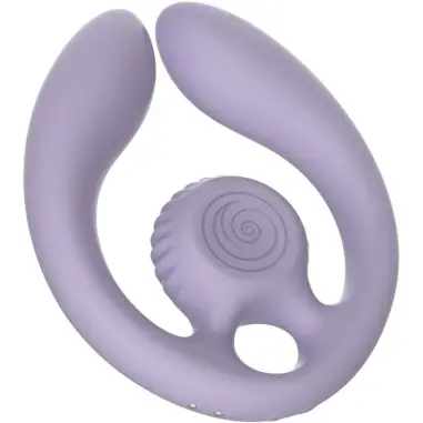 SNAIL VIBE - GIZI DÚO ESTIMULADOR DE PAREJAS CONTROL REMOTO LILA 