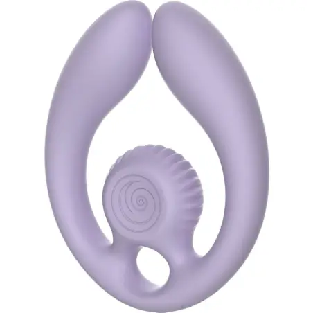 SNAIL VIBE - GIZI DÚO ESTIMULADOR DE PAREJAS CONTROL REMOTO LILA 