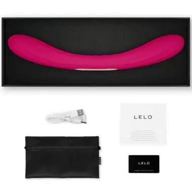 LELO - BOOMERANG VIBRADOR DE DOBLE EXTREMO CEREZA Vibrador Parejas U