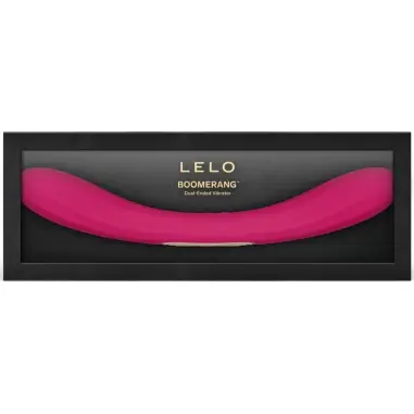 LELO - BOOMERANG VIBRADOR DE DOBLE EXTREMO CEREZA Vibrador Parejas U