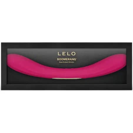 LELO - BOOMERANG VIBRADOR DE DOBLE EXTREMO CEREZA Vibrador Parejas U