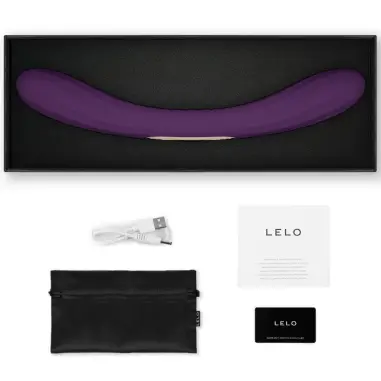 LELO - BOOMERANG VIBRADOR DE DOBLE EXTREMO MORADO Vibrador Parejas U