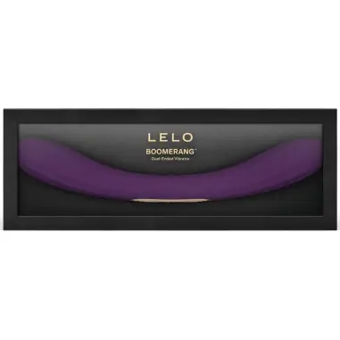 LELO - BOOMERANG VIBRADOR DE DOBLE EXTREMO MORADO Vibrador Parejas U