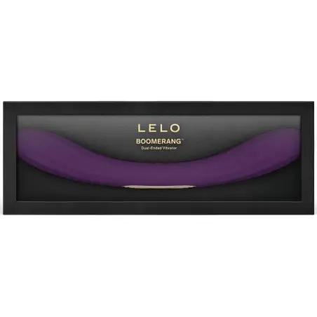 LELO - BOOMERANG VIBRADOR DE DOBLE EXTREMO MORADO Vibrador Parejas U