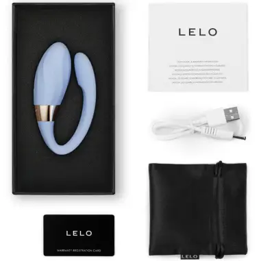 LELO - TIANI TWIST VIBRADOR PARA PAREJAS CELESTE Vibrador Parejas U