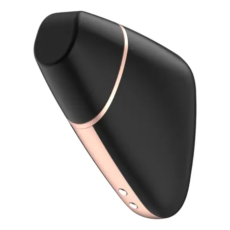 SATISFYER - LOVE TRIANGLE ESTIMULADOR Y VIBRADOR NEGRO 